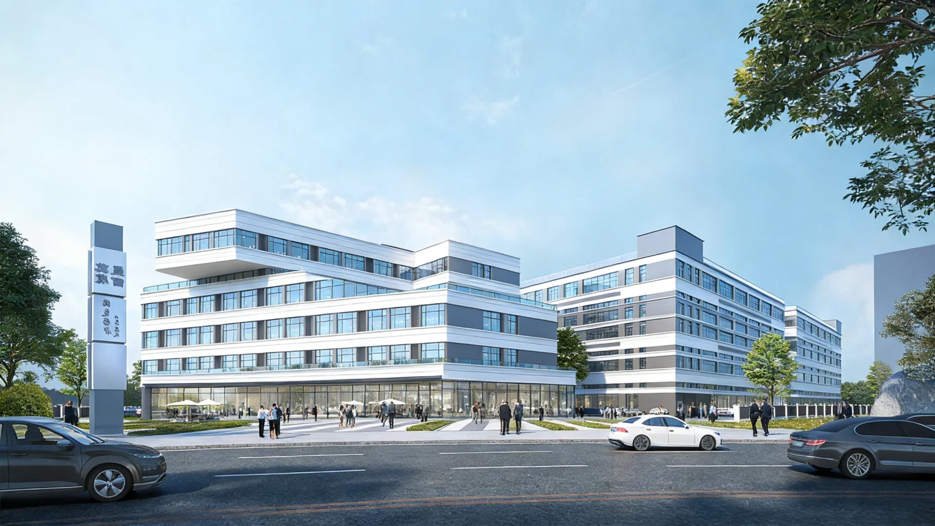 兰创锦绣广场项目进度更新：商业配套全面升级